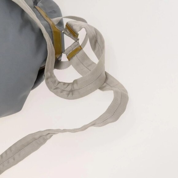 PRADA Backpack Nylon Light Blue Silver Auth - Picture 7 of 16